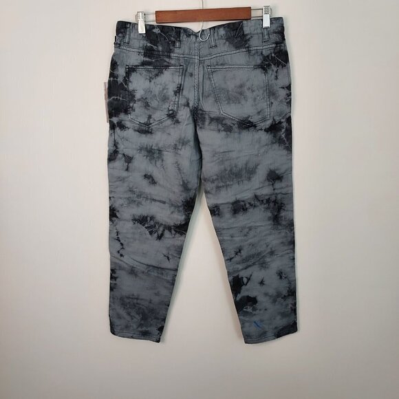 La't By L'Agence Gray Tie Dye Boyfriend Jeans NWT - Picture 4 of 8